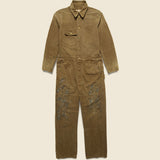 Maryland Coverall - Brown Stonewash - RRL - STAG Provisions - Pants - Jumpsuit