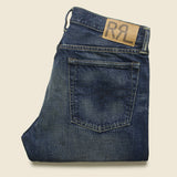 Slim Narrow Jean - Grant Wash - RRL - STAG Provisions - Pants - Denim