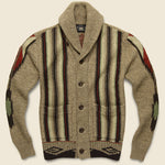 Chimayo Shawl Cardigan - Earth - RRL - STAG Provisions - Tops - Sweater