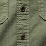 G.I. Military Shirt - Olive Drab - RRL - STAG Provisions - Tops - L/S Woven - Solid