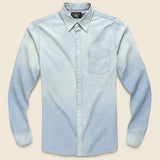 Waverly Chambray Workshirt - Indigo - RRL - STAG Provisions - Tops - L/S Woven - Solid