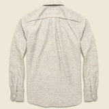 Oxford Flannel - Oatmeal - Rogue Territory - STAG Provisions - Tops - L/S Woven - Fleck