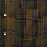 Jumper Plaid Shirt - Brown - Rogue Territory - STAG Provisions - Tops - L/S Woven - Plaid