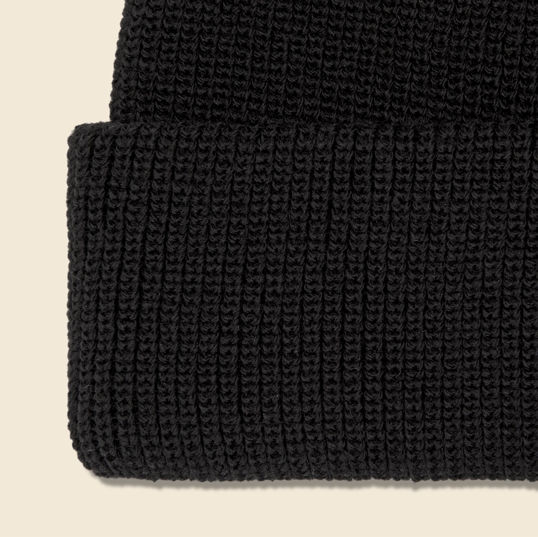 Bulky Watch Cap - Black - RoToTo - STAG Provisions - Accessories - Hats