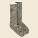 Merino Wool & Cotton Double Face Sock - Army Green - RoToTo - STAG Provisions - Accessories - Socks
