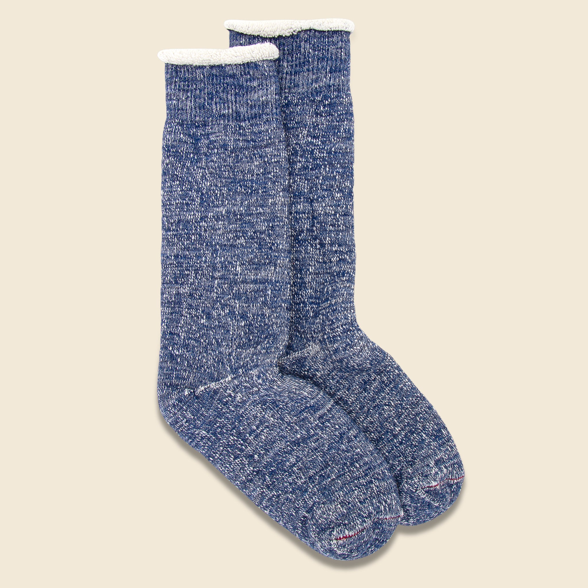 Merino Wool & Cotton Double Face Sock - Deep Ocean - RoToTo - STAG Provisions - Accessories - Socks