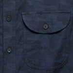 Dobby Camo Workshirt - Blue - Rogue Territory - STAG Provisions - Tops - S/S Woven - Other Pattern