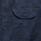 Dobby Camo Workshirt - Blue - Rogue Territory - STAG Provisions - Tops - S/S Woven - Other Pattern
