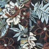Vintage Hawaiian Floral Shirt - Black - Reyn Spooner - STAG Provisions - Tops - S/S Woven - Floral