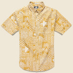 Tapa Wrappa Shirt - Butterscotch - Reyn Spooner - STAG Provisions - Tops - S/S Woven - Other Pattern