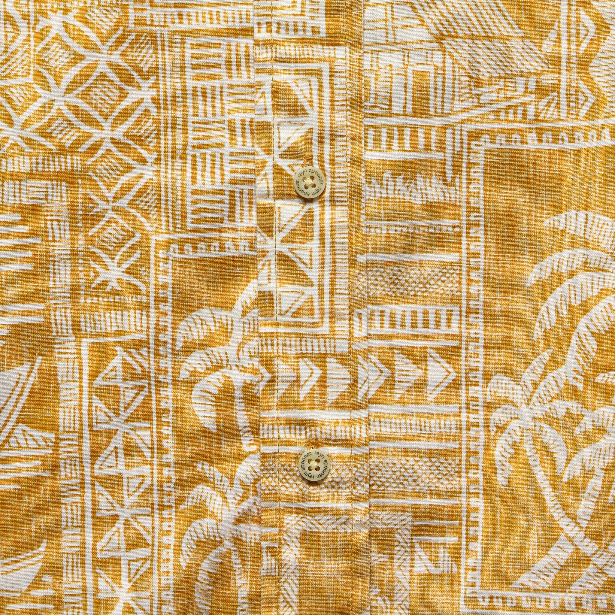 Tapa Wrappa Shirt - Butterscotch - Reyn Spooner - STAG Provisions - Tops - S/S Woven - Other Pattern