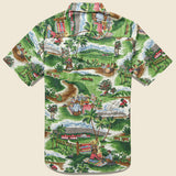 Aloha Amigos - Green - Reyn Spooner - STAG Provisions - Tops - S/S Woven - Other Pattern