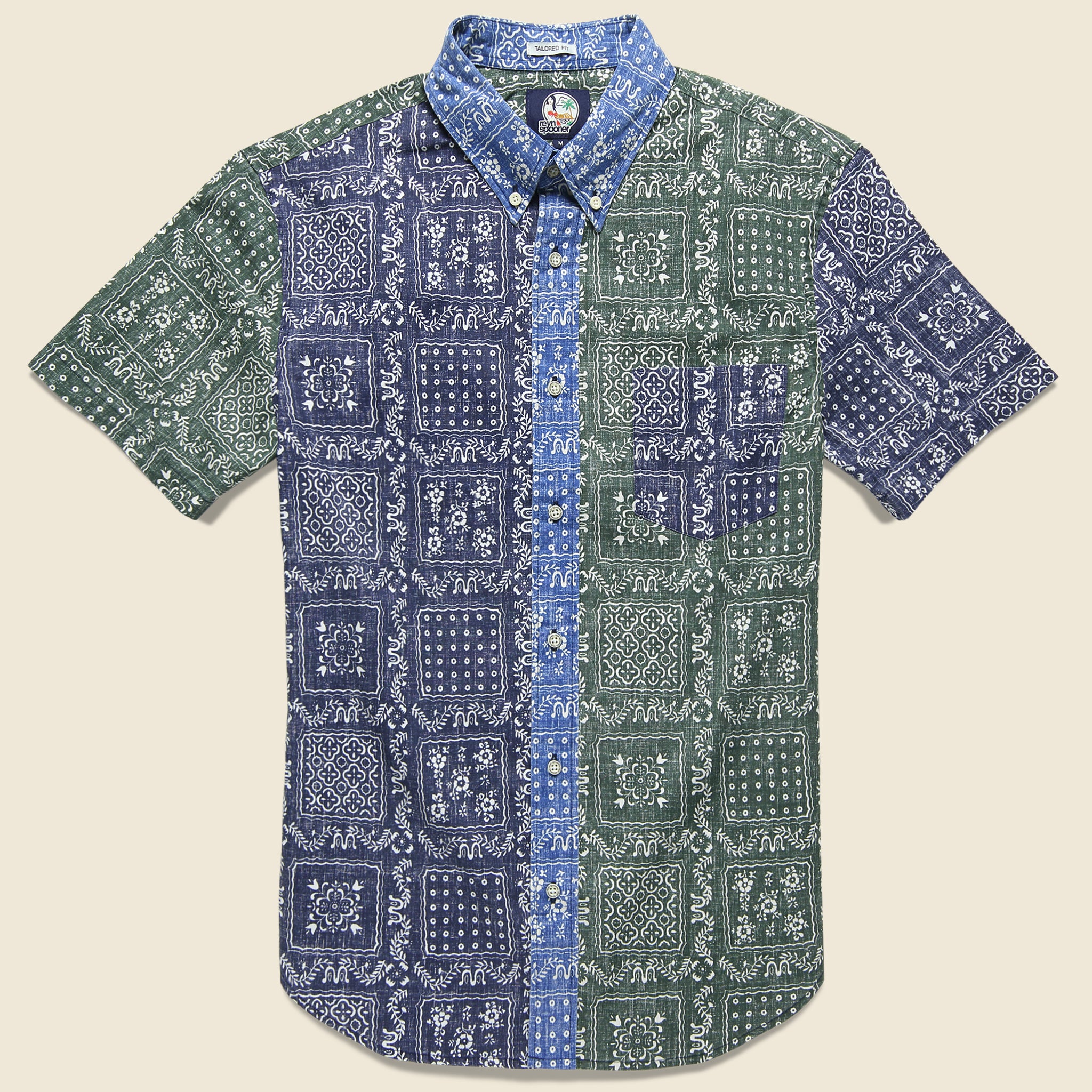 Original Lahaina Shirt - Color Block - Reyn Spooner - STAG Provisions - Tops - S/S Woven - Other Pattern