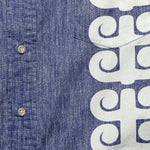 Stack A Tapa Shirt - Twilight Blue - Reyn Spooner - STAG Provisions - Tops - S/S Woven - Other Pattern