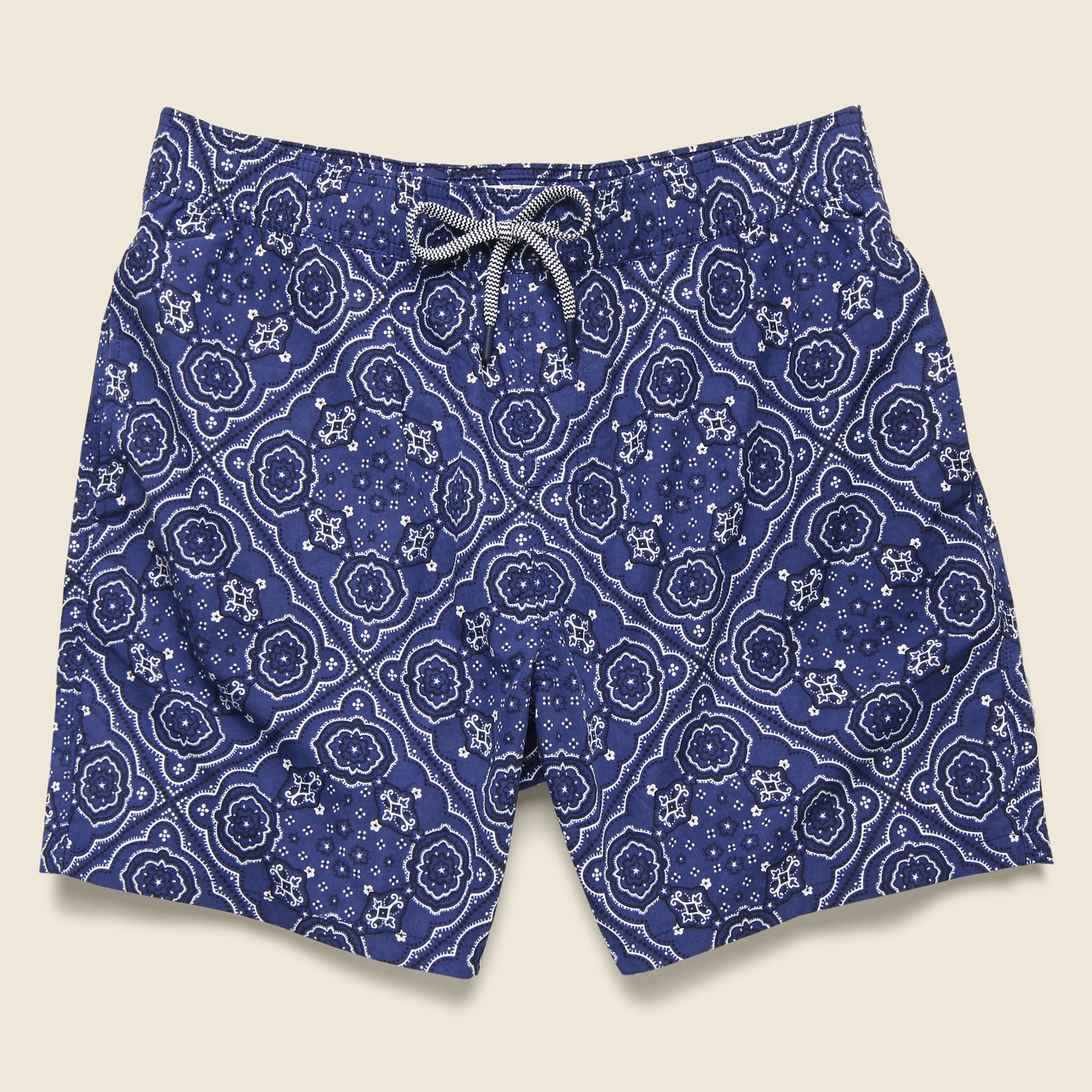 Kaimana Bandana Swim Trunk - Twilight Blue - Reyn Spooner - STAG Provisions - Shorts - Swim