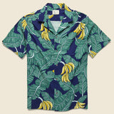 Monkey Forest Camp Shirt - Medieval Blue - Reyn Spooner - STAG Provisions - Tops - S/S Woven - Floral