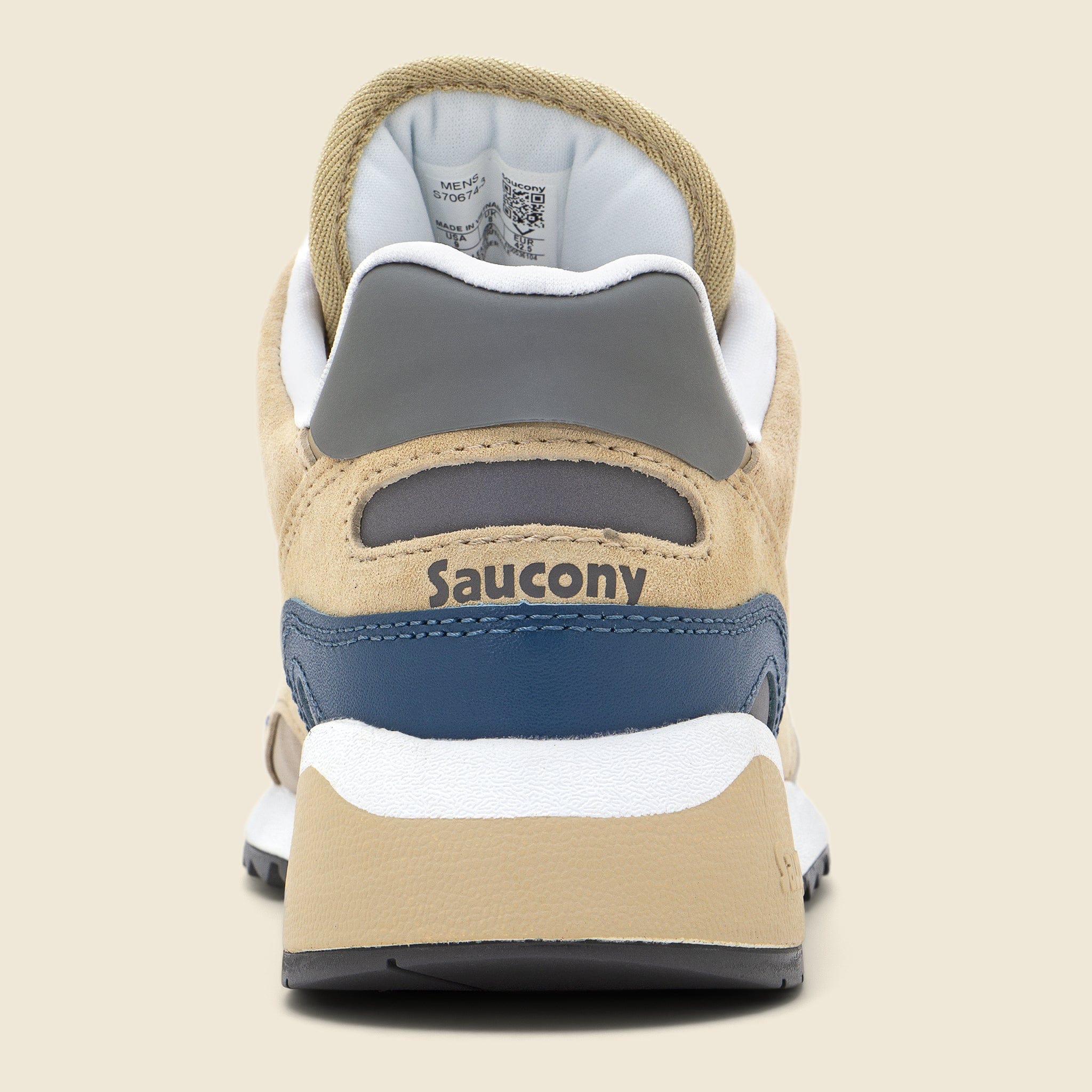 Shadow 6000 Sneaker - Khaki/Navy - Saucony - STAG Provisions - Shoes - Athletic