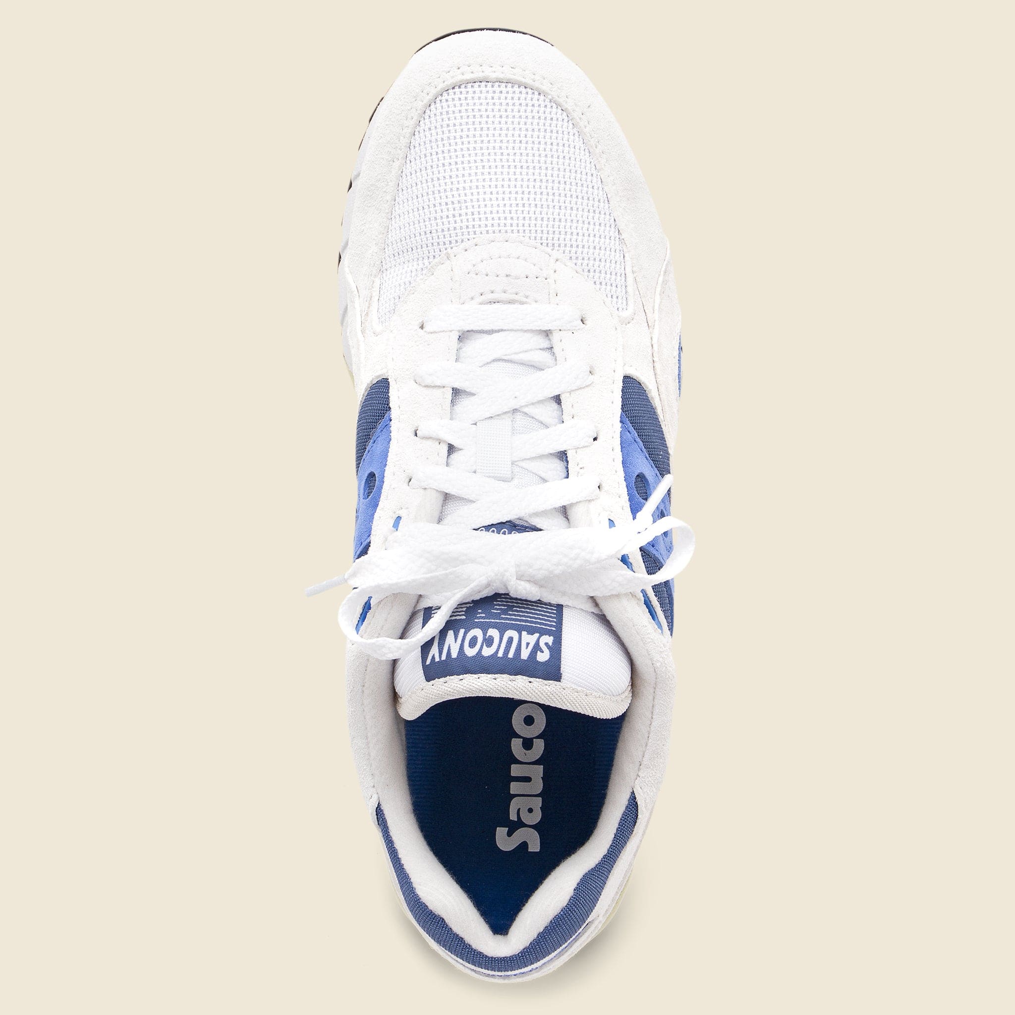Shadow 6000 Sneaker- White/Blue - Saucony - STAG Provisions - Shoes - Athletic