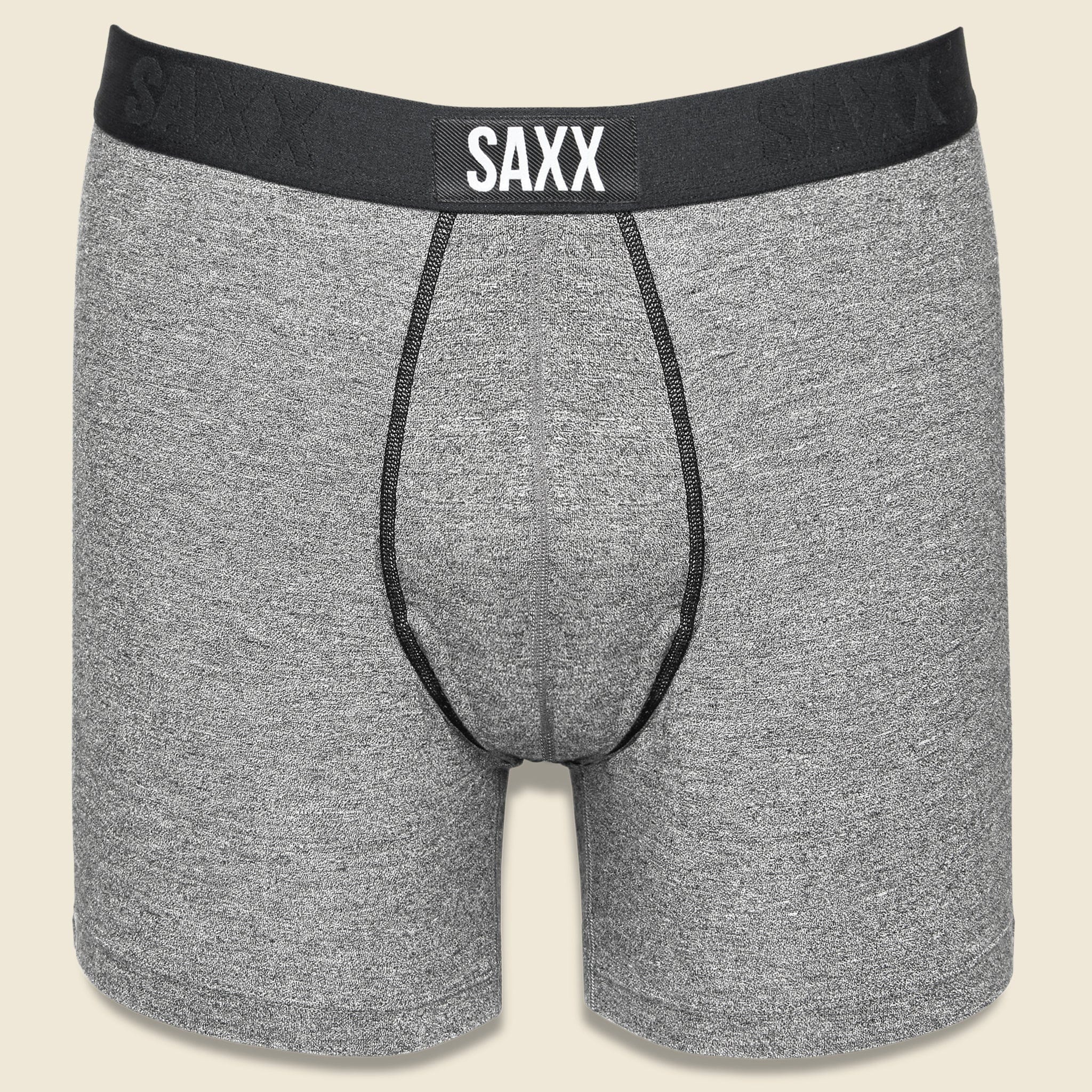 Vibe Boxer Brief - Salt & Pepper - SAXX - STAG Provisions - Accessories - Underwear