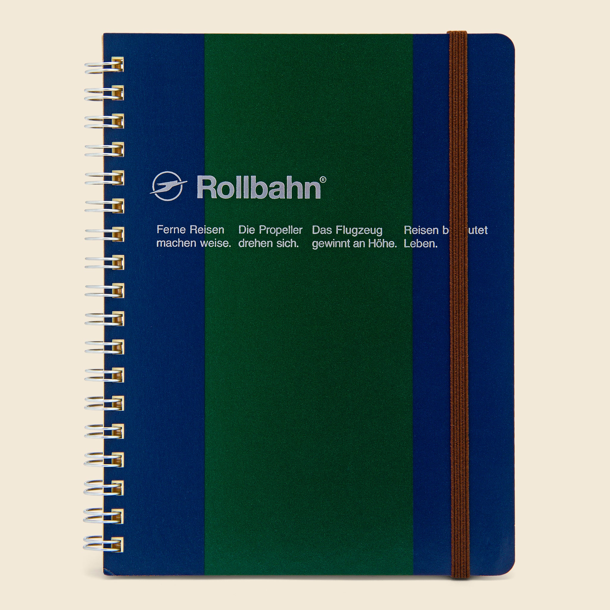 Rollbahn Spiral Notebook - Dark Blue/Green - Paper Goods - STAG Provisions - Home - Office - Paper Goods