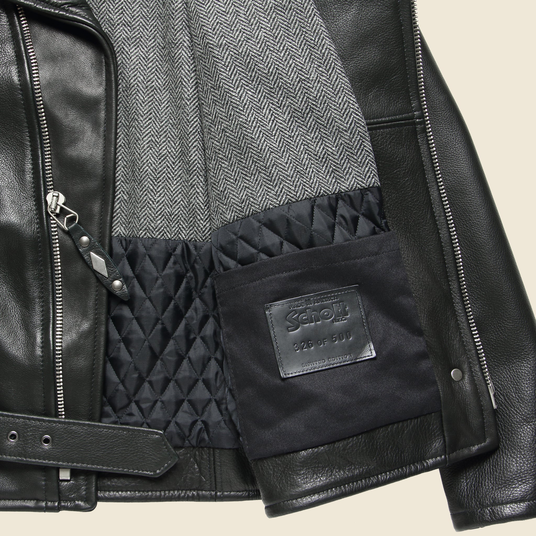 Anniversary Perfecto Jacket - Black - Schott - STAG Provisions - Outerwear - Coat / Jacket