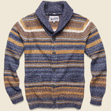 Stripe Shawl Cardigan - Multi - Schott - STAG Provisions - Tops - Sweater