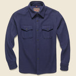 CPO Wool Shirt - Navy - Schott - STAG Provisions - Tops - L/S Woven - Overshirt