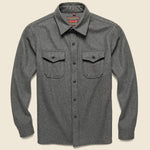 CPO Wool Shirt - Grey - Schott - STAG Provisions - Tops - L/S Woven - Overshirt