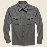 CPO Wool Shirt - Grey - Schott - STAG Provisions - Tops - L/S Woven - Overshirt