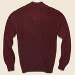 V-Neck Waffle Sweater - Burgundy - Schott - STAG Provisions - Tops - Sweater