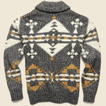 Southwestern Shawl Cardigan - Black - Schott - STAG Provisions - Tops - Sweater