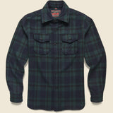 CPO Wool Shirt - Blackwatch Plaid - Schott - STAG Provisions - Tops - L/S Woven - Overshirt