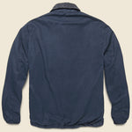 Berber Lined Warm Up Jacket - Navy - Save Khaki - STAG Provisions - Outerwear - Coat / Jacket