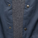 Berber Lined Warm Up Jacket - Navy - Save Khaki - STAG Provisions - Outerwear - Coat / Jacket