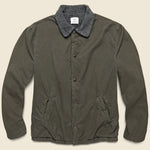 Berber Lined Warm Up Jacket - Olive - Save Khaki - STAG Provisions - Outerwear - Coat / Jacket
