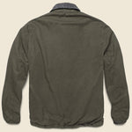 Berber Lined Warm Up Jacket - Olive - Save Khaki - STAG Provisions - Outerwear - Coat / Jacket