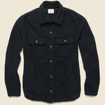 Moleskin CPO Jacket - Black - Save Khaki - STAG Provisions - Outerwear - Shirt Jacket
