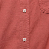 Oatmeal Flannel Workshirt - Terra - Save Khaki - STAG Provisions - Tops - L/S Woven - Solid