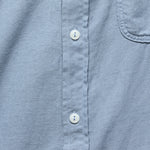 Oatmeal Flannel Workshirt - Storm - Save Khaki - STAG Provisions - Tops - L/S Woven - Solid