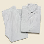 Yarn Dye Haven Workshirt - Black Stripe - Save Khaki - STAG Provisions - Tops - L/S Woven - Stripe