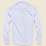 Yarn Dye Poplin Easy Shirt - Blue Line - Save Khaki - STAG Provisions - Tops - L/S Woven - Stripe
