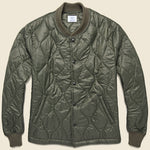 Quilted Nylon Bomber - Olive - Save Khaki - STAG Provisions - Outerwear - Coat / Jacket