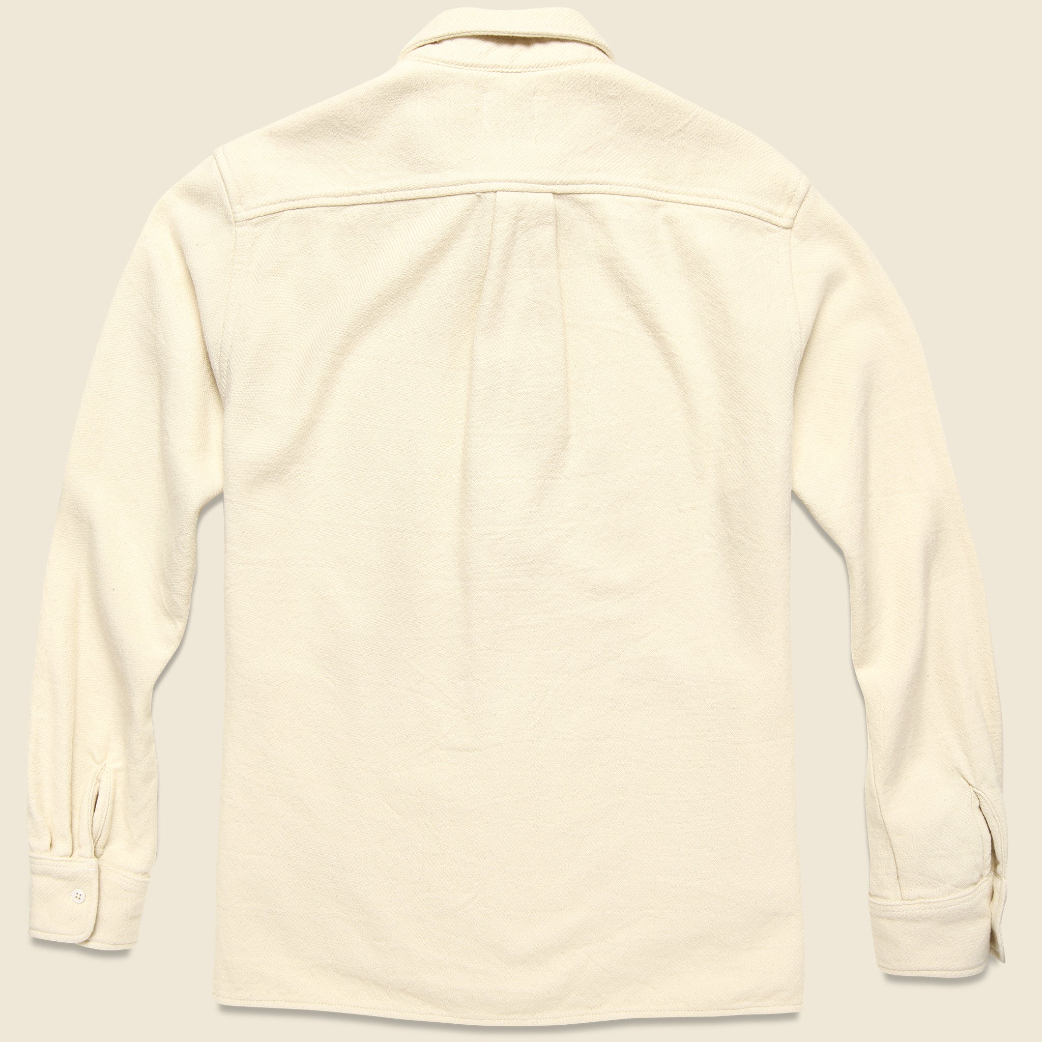 Blanket Twill Popover - Natural - Save Khaki - STAG Provisions - Tops - L/S Woven - Overshirt