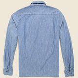 Haven Shirt - Chambray - Save Khaki - STAG Provisions - Tops - L/S Woven - Solid