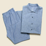Haven Shirt - Chambray - Save Khaki - STAG Provisions - Tops - L/S Woven - Solid