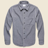 Blanket Twill Overshirt - Chambray - Save Khaki - STAG Provisions - Tops - L/S Woven - Overshirt