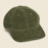 Corduroy Baseball Cap - Olive - Save Khaki - STAG Provisions - Accessories - Hats