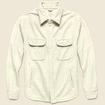 Supima Fleece CPO Shirt Jacket - Stone - Save Khaki - STAG Provisions - Outerwear - Shirt Jacket