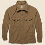 Fleece Lined Shirt Jacket - Barley - Save Khaki - STAG Provisions - Outerwear - Shirt Jacket