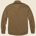 Fleece Lined Shirt Jacket - Barley - Save Khaki - STAG Provisions - Outerwear - Shirt Jacket
